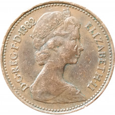 1 пенни 1982 Великобритания из оборота