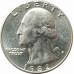 1/4 доллара 1982 США D из оборота