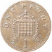 1 пенни 1989 Великобритания из оборота