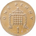 1 пенни 1990 Великобритания из оборота