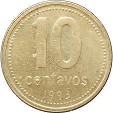 10 сентаво 1993 Аргентина из оборота