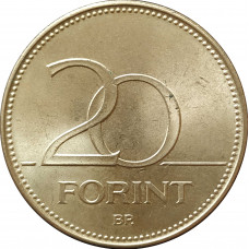 20 форинтов 1993 Венгрия из оборота