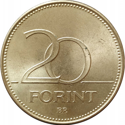 20 форинтов 1993 Венгрия из оборота 20 форинтов 1993 Венгрия из оборота