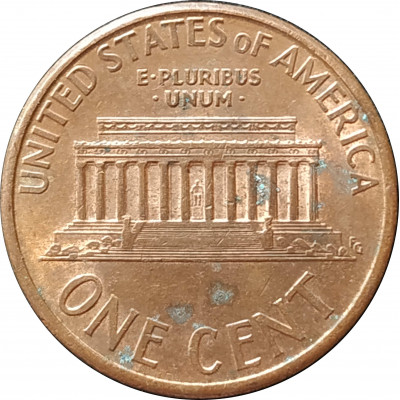 1 цент 1994 США D из оборота