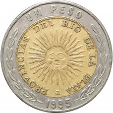 1 песо 1995 Аргентина C из оборота
