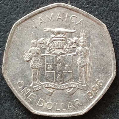 1 доллар 1996 Ямайка из оборота 1 доллар 1996 Ямайка из оборота