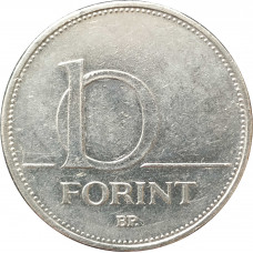 10 форинтов 1997 Венгрия из оборота