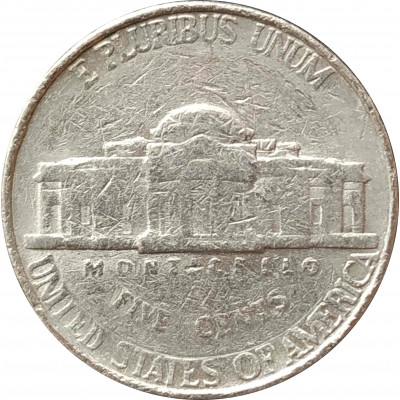 5 центов 1998 США P из оборота