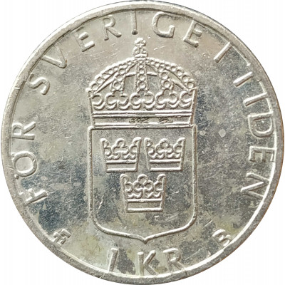 1 крона 2000 Швеция из оборота