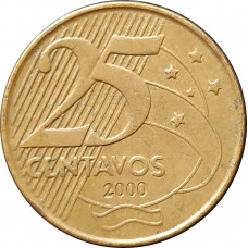 25 сентаво 2000 Бразилия из оборота