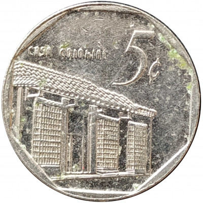 5 сентаво 2002 Куба из оборота 5 сентаво 2002 Куба из оборота