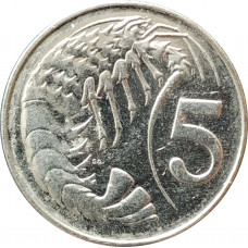 5 центов 2002 Каймановы острова из оборота