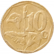 10 центов 2003 ЮАР из оборота