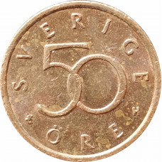 50 эре 2003 Швеция из оборота