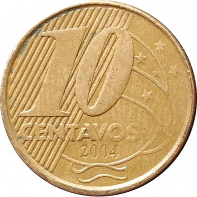 10 сентаво 2004 Бразилия из оборота