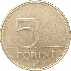 5 форинтов 2004 Венгрия из оборота