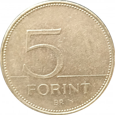 5 форинтов 2004 Венгрия из оборота