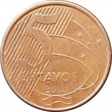 5 сентаво 2004 Бразилия из оборота