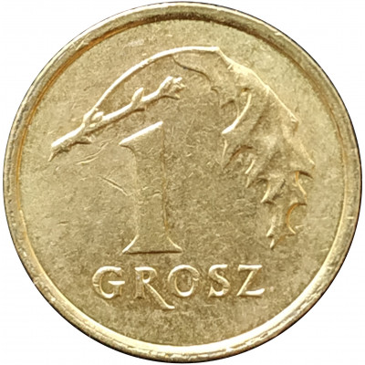 1 грош 2005 Польша из оборота 1 грош 2005 Польша из оборота