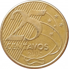 25 сентаво 2005 Бразилия из оборота
