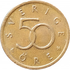 50 эре 2005 Швеция из оборота