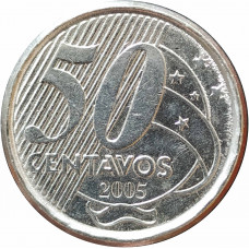 50 сентаво 2005 Бразилия из оборота