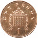 1 пенни 2006 Великобритания из оборота