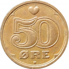 50 эре 2006 Дания из оборота