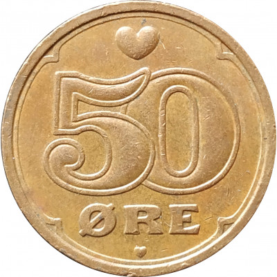 50 эре 2006 Дания из оборота 50 эре 2006 Дания из оборота