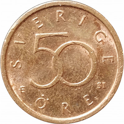 50 эре 2007 Швеция из оборота 50 эре 2007 Швеция из оборота