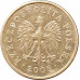 1 грош 2008 Польша из оборота 1 грош 2008 Польша из оборота
