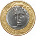 1 реал 2008 Бразилия из оборота 1 реал 2008 Бразилия из оборота