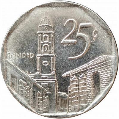 25 сентаво 2008 Куба из оборота 25 сентаво 2008 Куба из оборота