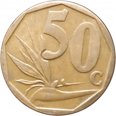 50 центов 2008 ЮАР из оборота 50 центов 2008 ЮАР из оборота