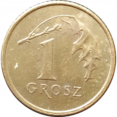 1 грош 2009 Польша из оборота 1 грош 2009 Польша из оборота