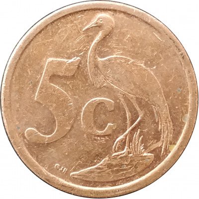 5 центов 2009 ЮАР из оборота 5 центов 2009 ЮАР из оборота