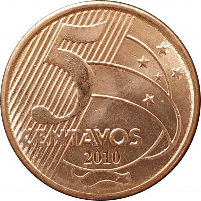 5 сентаво 2010 Бразилия из оборота 5 сентаво 2010 Бразилия из оборота