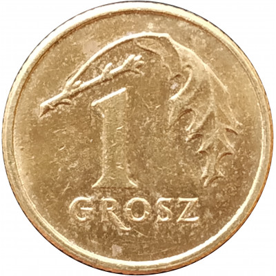 1 грош 2012 Польша из оборота 1 грош 2012 Польша из оборота