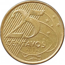 25 сентаво 2012 Бразилия из оборота