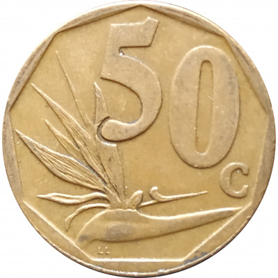 50 центов 2013 ЮАР из оборота 50 центов 2013 ЮАР из оборота