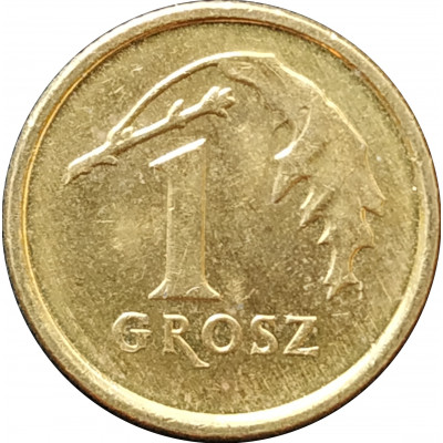 1 грош 2014 Польша из оборота 1 грош 2014 Польша из оборота