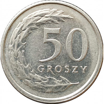 50 грошей 2014 Польша из оборота 50 грошей 2014 Польша из оборота