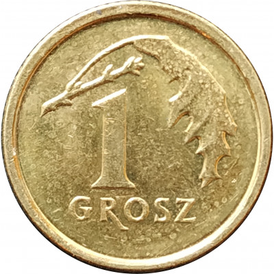 1 грош 2015 Польша из оборота 1 грош 2015 Польша из оборота