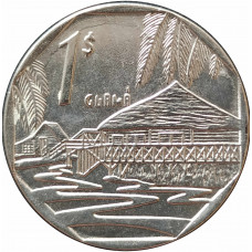 1 песо 2016 Куба из оборота