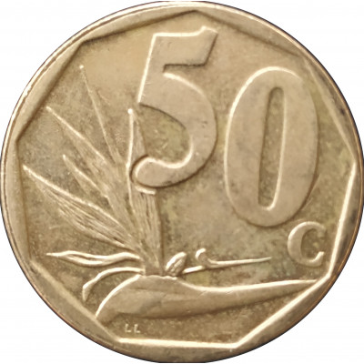 50 центов 2016 ЮАР из оборота 50 центов 2016 ЮАР из оборота