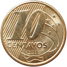 10 сентаво 2018 Бразилия из оборота