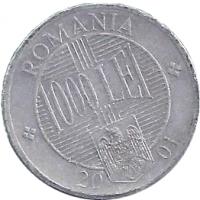 1000 леев 2001 Румыния из оборота 1000 леев 2001 Румыния из оборота
