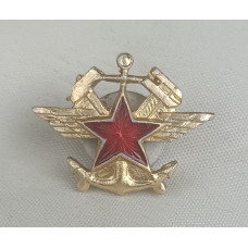 Петличная эмблема Железнодорожных войск СССР