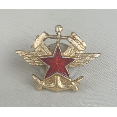 Петличная эмблема Железнодорожных войск СССР