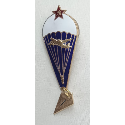 Знак Воин-парашютист за 1 прыжок